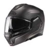 HJC I100 Flip Front Helmet Semi Flat - Titanium -Motorcycle Clothing Store HJC i100 Flip Front Helmet Semi Flat Titanium 1