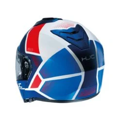 HJC I90 Flip Front Helmet Hollen - Red White Blue -Motorcycle Clothing Store HJC i90 Flip Front Helmet Hollen Red White Blue 3