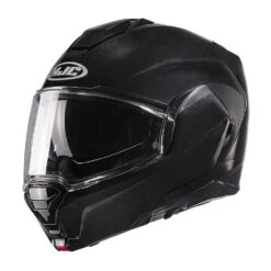 HJC I100 Flip Front Helmet - Metal Black