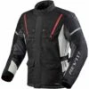 Rev It! Horizon 3 Jacket WP - Black Red -Motorcycle Clothing Store RevIt Horizon3JacketWP BlackRed 1