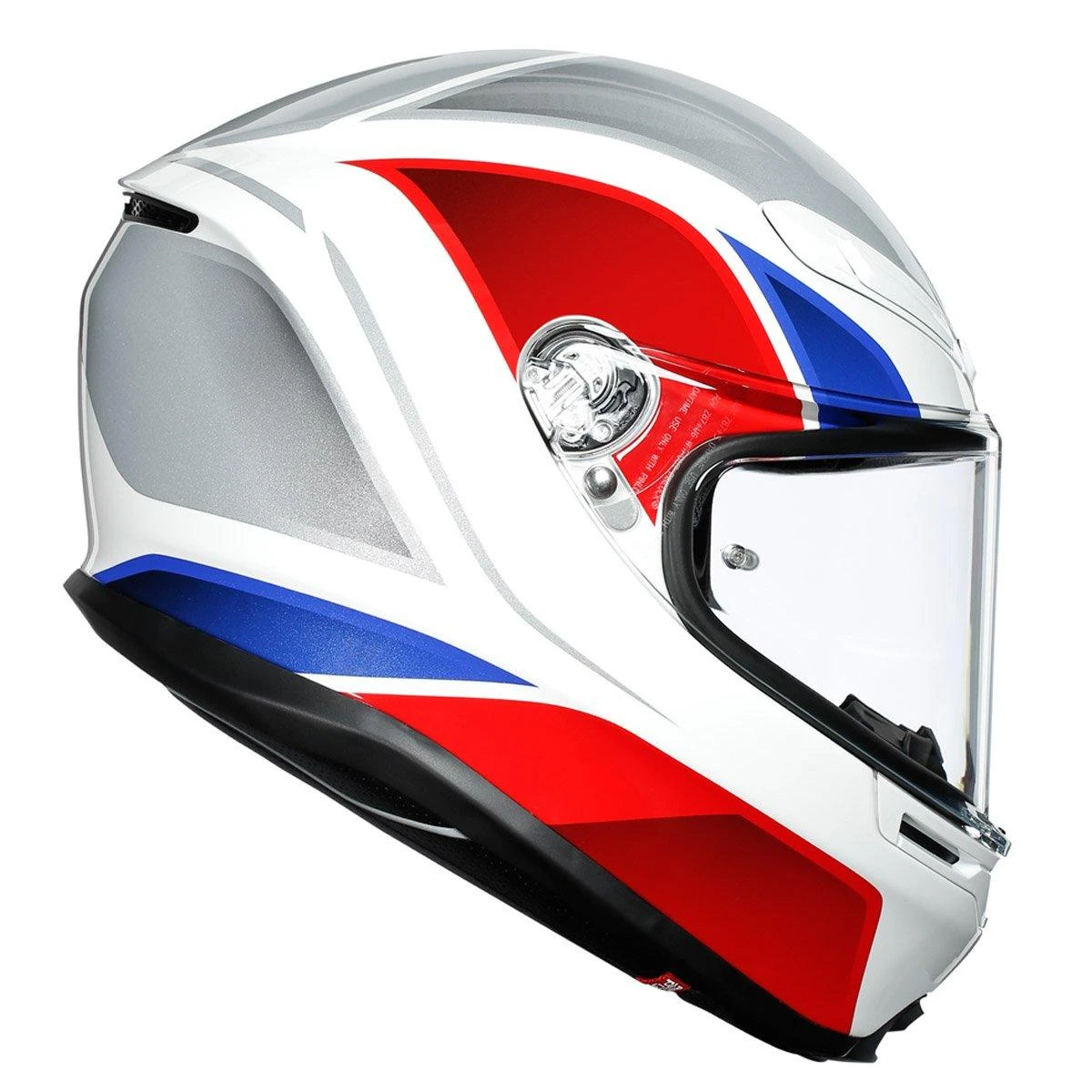 AGV K6 Hyphen Helmet - White Red Blue 4 AGV K6 Hyphen Helmet - White Red Blue - Image 2