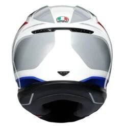 AGV K6 Hyphen Helmet - White Red Blue 9 AGV K6 Hyphen Helmet - White Red Blue -Motorcycle Clothing Store agv k6 hyphen helmet white red blue getgearedshop 4