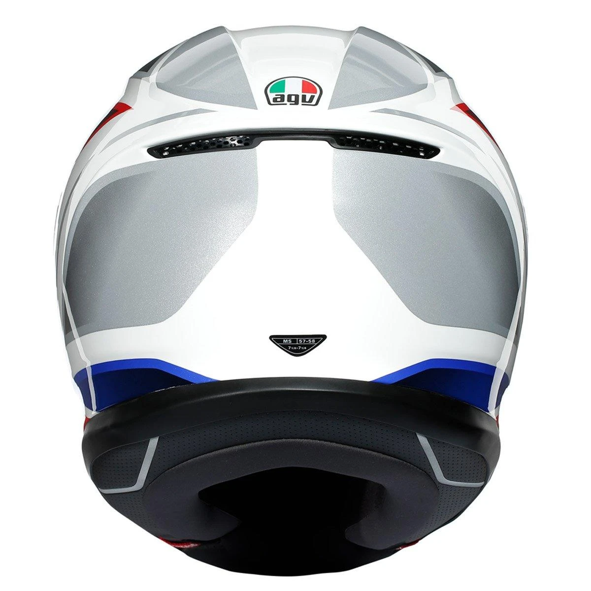 AGV K6 Hyphen Helmet - White Red Blue 6 AGV K6 Hyphen Helmet - White Red Blue - Image 4