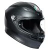 AGV K6 Solid Helmet - Matt Black