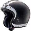 Arai Freeway Classic Halo Helmet - Black White -Motorcycle Clothing Store arai freeway classic halo helmet black white getgearedshop 1