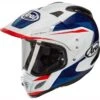 Arai Tour-X 4 Break Helmet - White Blue Red -Motorcycle Clothing Store arai tour x 4 break helmet white blue red getgearedshop 1