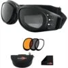 Bobster Cruiser 2 Goggles - Interchangeable -Motorcycle Clothing Store bobster cruiser 2 goggles interchangable getgearedshop