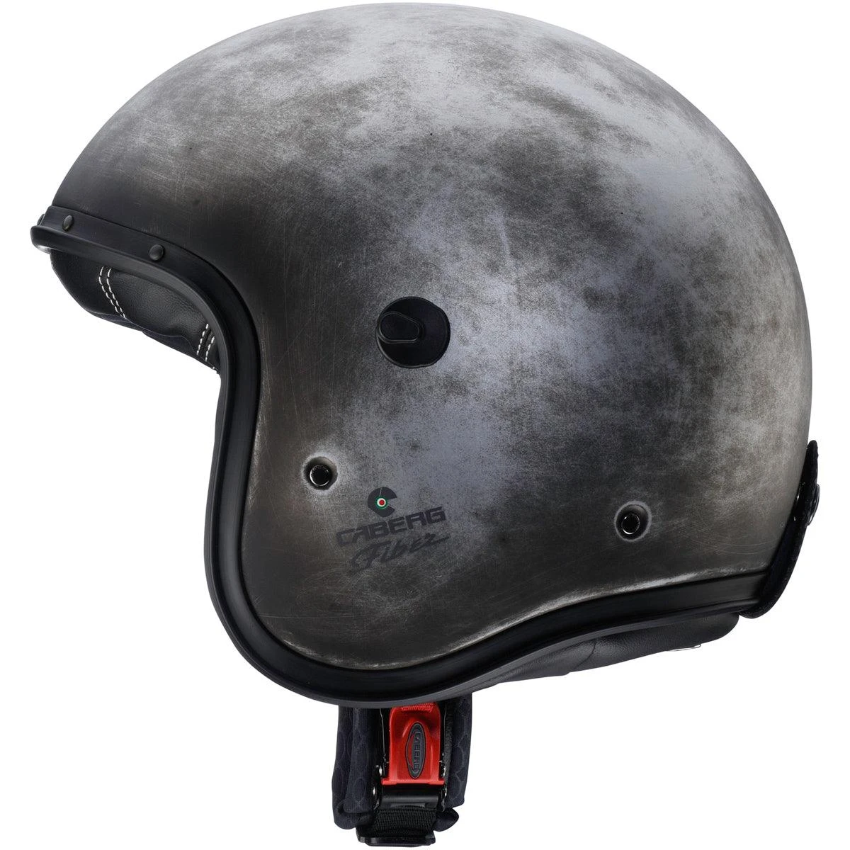 Caberg Freeride Iron Helmet - Black White 4 Caberg Freeride Iron Helmet - Black White - Image 2