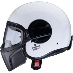 Caberg Ghost Helmet - White -Motorcycle Clothing Store caberg ghost helmet white getgearedshop 3