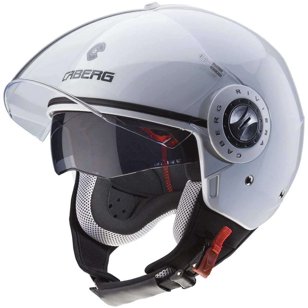 Caberg Riviera V3 Helmet - White - SALE 5 Caberg Riviera V3 Helmet - White - SALE - Image 3