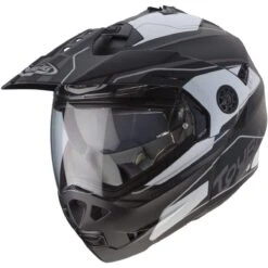 Caberg Tourmax Marathon Helmet - Black White Anthracite
