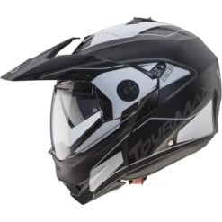 Caberg Tourmax Marathon Helmet - Black White Anthracite 7 Caberg Tourmax Marathon Helmet - Black White Anthracite -Motorcycle Clothing Store caberg tourmax marathon helmet black white anthracite getgearedshop 3