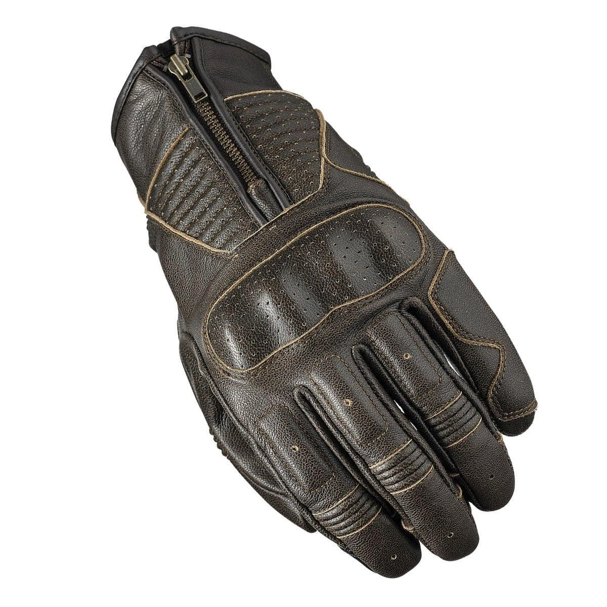 Five Kansas Leather Gloves - Brown 3 Five Kansas Leather Gloves - Brown