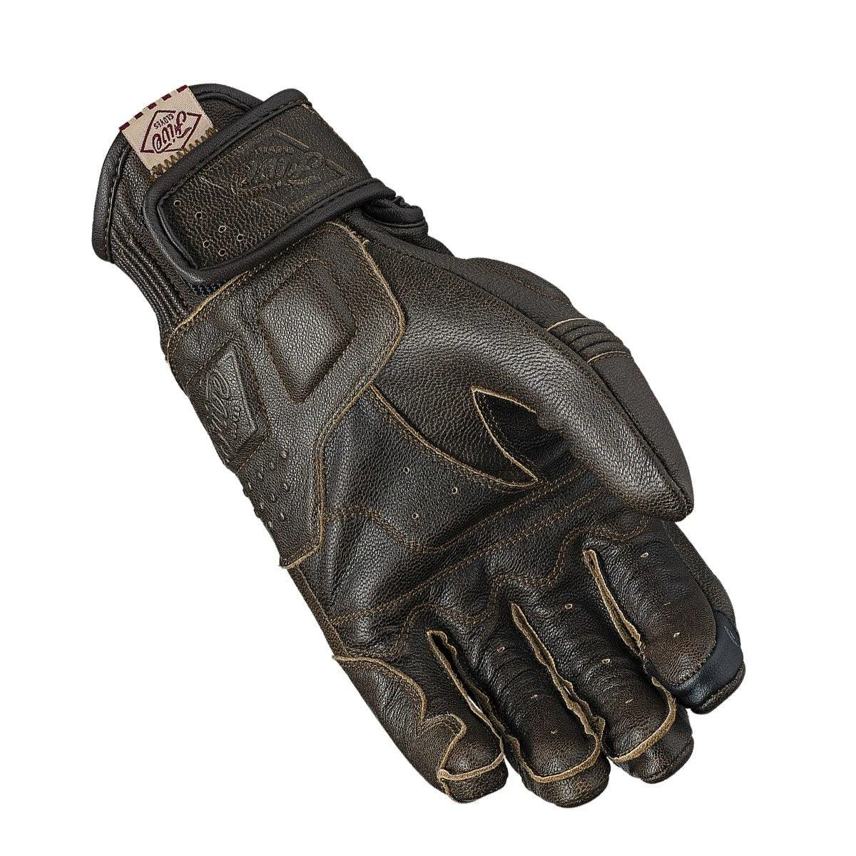Five Kansas Leather Gloves - Brown 4 Five Kansas Leather Gloves - Brown - Image 2