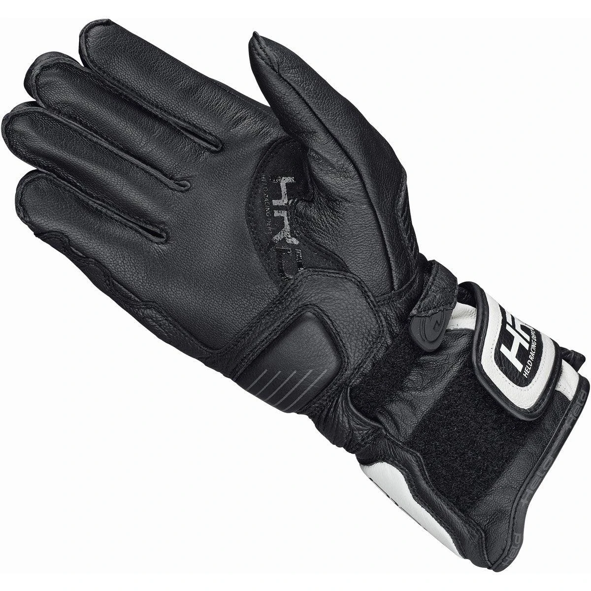 Held 2623 Revel Gloves Ladies - Black White - SALE 4 Held 2623 Revel Gloves Ladies - Black White - SALE - Image 2