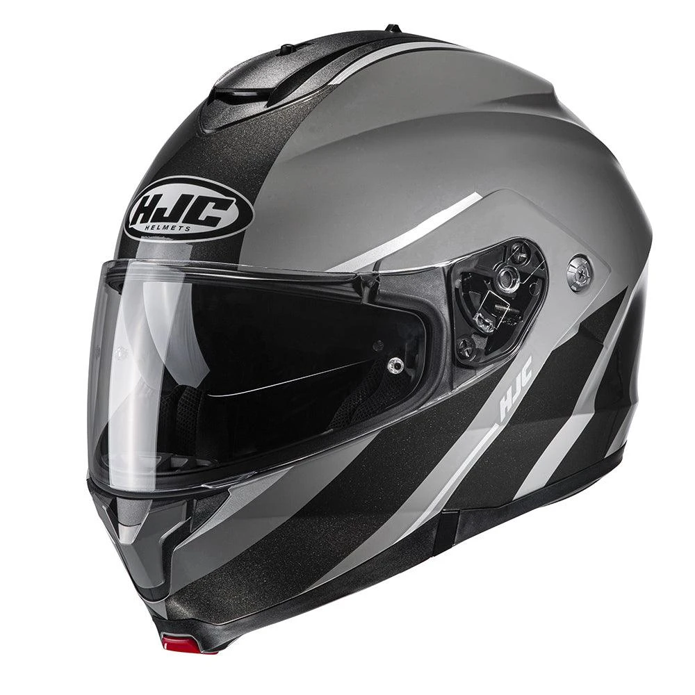 HJC C91 Flip Front Helmet Tero - Black Grey 3 HJC C91 Flip Front Helmet Tero - Black Grey
