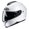 HJC C91 Flip Front Helmet - White 1 HJC C91 Flip Front Helmet - White -Motorcycle Clothing Store hjc c91 flip front helmet white getgearedshop 1