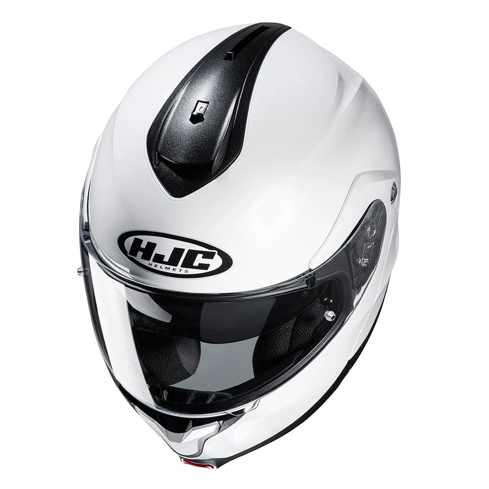 HJC C91 Flip Front Helmet - White 5 HJC C91 Flip Front Helmet - White - Image 3