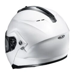 HJC C91 Flip Front Helmet - White 9 HJC C91 Flip Front Helmet - White -Motorcycle Clothing Store hjc c91 flip front helmet white getgearedshop 4