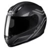 HJC CL-Y Strix Youth Helmet - Black Grey -Motorcycle Clothing Store hjc cl y strix youth helmet black grey getgearedshop