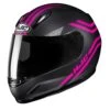 HJC CL-Y Strix Youth Helmet - Black Pink -Motorcycle Clothing Store hjc cl y strix youth helmet black pink getgearedshop