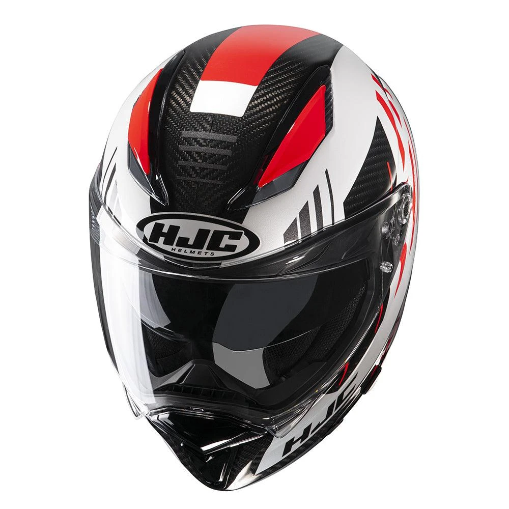 HJC F70 Helmet Kesta Carbon - Red 4 HJC F70 Helmet Kesta Carbon - Red - Image 2