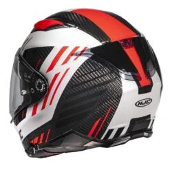 HJC F70 Helmet Kesta Carbon - Red 7 HJC F70 Helmet Kesta Carbon - Red -Motorcycle Clothing Store hjc f70 helmet kesta carbon red getgearedshop 3