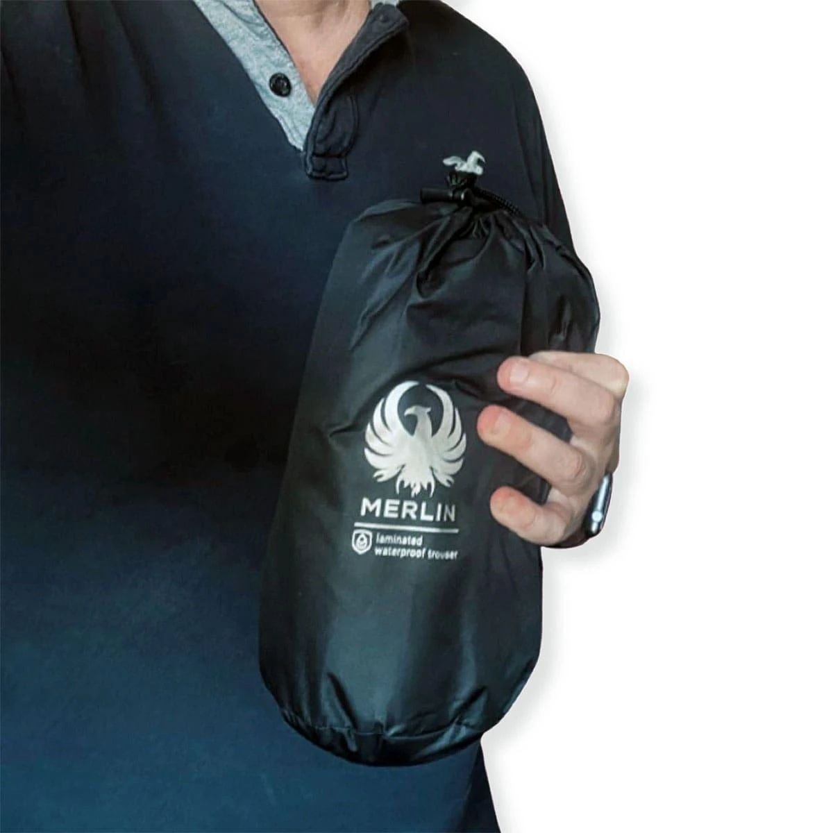 Merlin Platinum Rain Overtrousers WP - Black - SALE 6 Merlin Platinum Rain Overtrousers WP - Black - SALE - Image 4