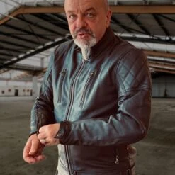 Merlin Wishaw Leather Jacket D3O - Black - SALE