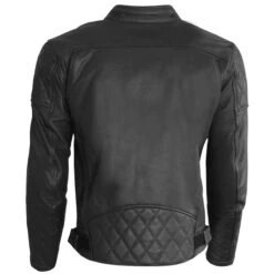 Merlin Wishaw Leather Jacket D3O - Black - SALE -Motorcycle Clothing Store merlin wishaw leather jacket d3o black getgearedshop 4