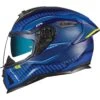 Nexx SX.100R Helmet Skidder - Blue Neon -Motorcycle Clothing Store nexx sx 100r helmet skidder blue neon getgearedshop 1