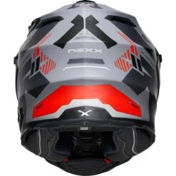 Nexx X.WED 2 Helmet Wild Country - Grey Red -Motorcycle Clothing Store nexx x wed 2 helmet wild country grey red getgearedshop 3