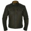 Oxford Hardy Wax Jacket WP - Olive -Motorcycle Clothing Store oxford hardy wax jacket wp olive getgearedshop 1