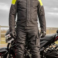 Oxford Spartan Trousers WP Long - Black -Motorcycle Clothing Store oxford spartan trousers wp long black getgearedshop 7