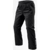 Rev It! Acid 3 H2O Rain Trousers WP - Black -Motorcycle Clothing Store rev it acid 3 h2o rain trousers wp black getgearedshop 1