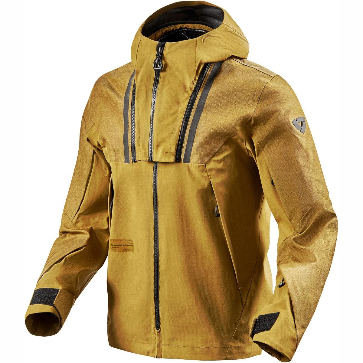 Rev It! Component Laminate Jacket H2O WP - Ochre Yellow 3 Rev It! Component Laminate Jacket H2O WP - Ochre Yellow