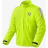 Rev It! Cyclone 3 H2O Rain Jacket WP - Neon Yellow -Motorcycle Clothing Store rev it cyclone 3 h2o rain jacket wp neon yellow getgearedshop 1