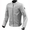 Rev It! Eclipse Jacket - Silver - SALE -Motorcycle Clothing Store rev it eclipse jacket silver getgearedshop 1