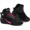 Rev It! G-Force H2O Ladies Shoes WP - Black Pink -Motorcycle Clothing Store rev it g force h2o ladies shoes wp black pink getgearedshop