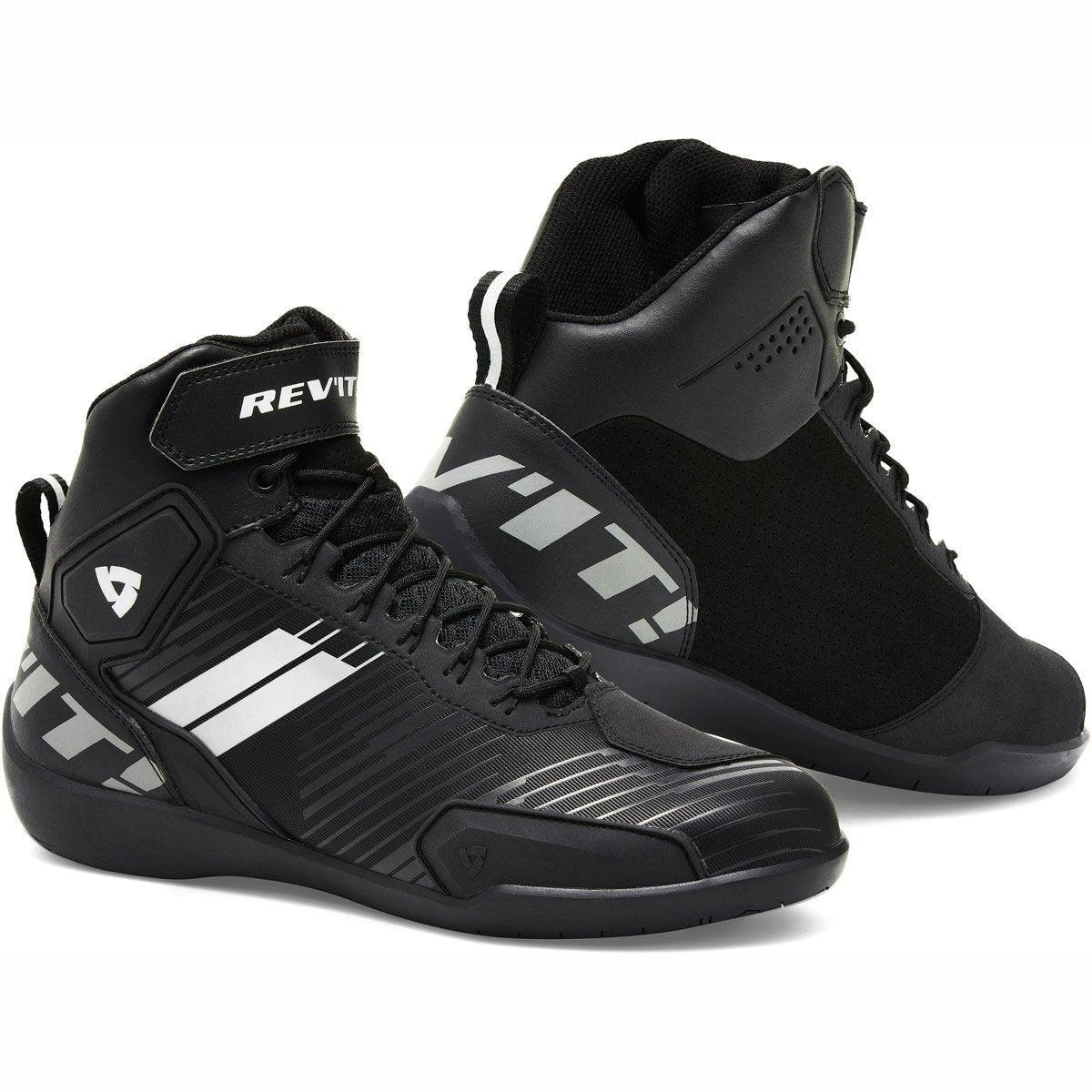Rev It! G-Force Shoes - Black White 3 Rev It! G-Force Shoes - Black White