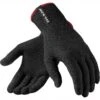 Rev It! Helium Inner Gloves Moisture-Wicking - Black -Motorcycle Clothing Store rev it helium inner gloves moisture wicking black getgearedshop 1