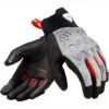 Rev It! Kinetic Gloves - Light Grey Black -Motorcycle Clothing Store rev it kinetic gloves light grey black getgearedshop 1