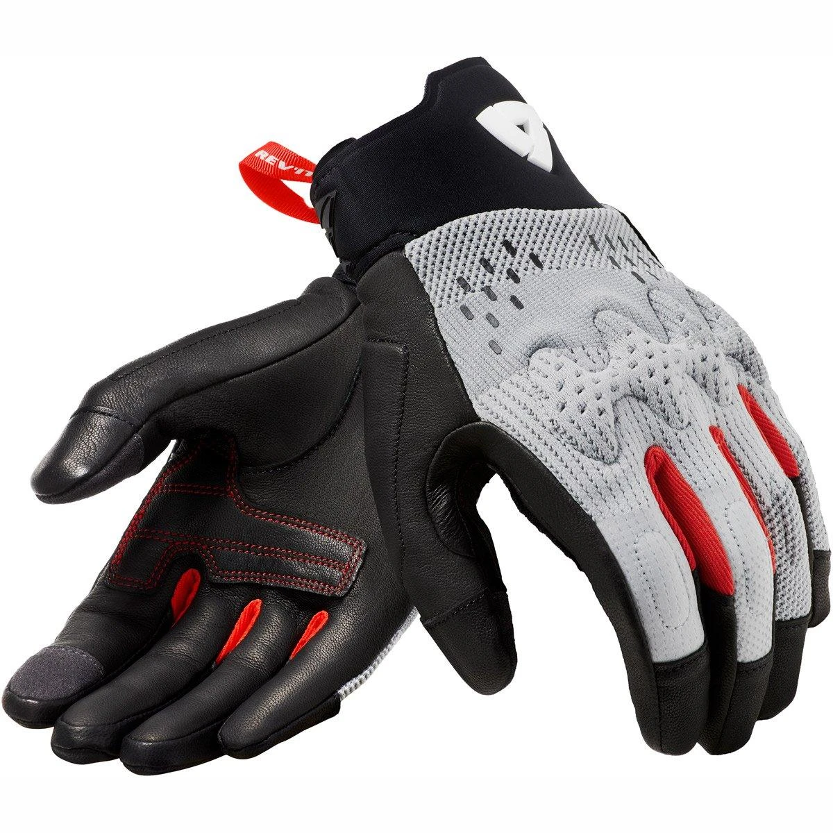 Rev It! Kinetic Gloves - Light Grey Black 3 Rev It! Kinetic Gloves - Light Grey Black