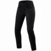Rev It! Maple 2 Jeans SK 30in Leg Ladies - Black -Motorcycle Clothing Store rev it maple 2 jeans sk 30in leg ladies black getgearedshop 1