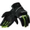 Rev It! Mosca Gloves Mens - Black Yellow 2 Rev It! Mosca Gloves Mens - Black Yellow -Motorcycle Clothing Store rev it mosca gloves mens black yellow getgearedshop
