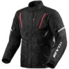 Rev It! Move H2O Jacket WP - Black -Motorcycle Clothing Store rev it move h2o jacket wp black getgearedshop 1