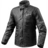Rev'It! Nitric 2 H2O Rain Jacket WP - Black - SALE -Motorcycle Clothing Store rev it nitric 2 h2o rain jacket wp black getgearedshop 1