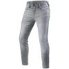 Rev It! Piston 2 Jeans SK 32in Leg - Light Grey Used -Motorcycle Clothing Store rev it piston 2 jeans sk 32in leg light grey used getgearedshop 1