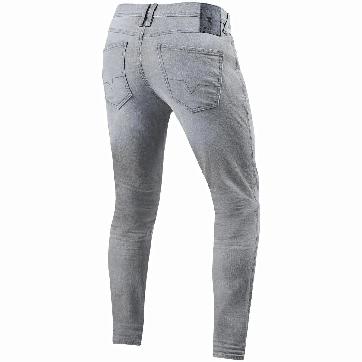 Rev It! Piston 2 Jeans SK 32in Leg - Light Grey Used 4 Rev It! Piston 2 Jeans SK 32in Leg - Light Grey Used - Image 2