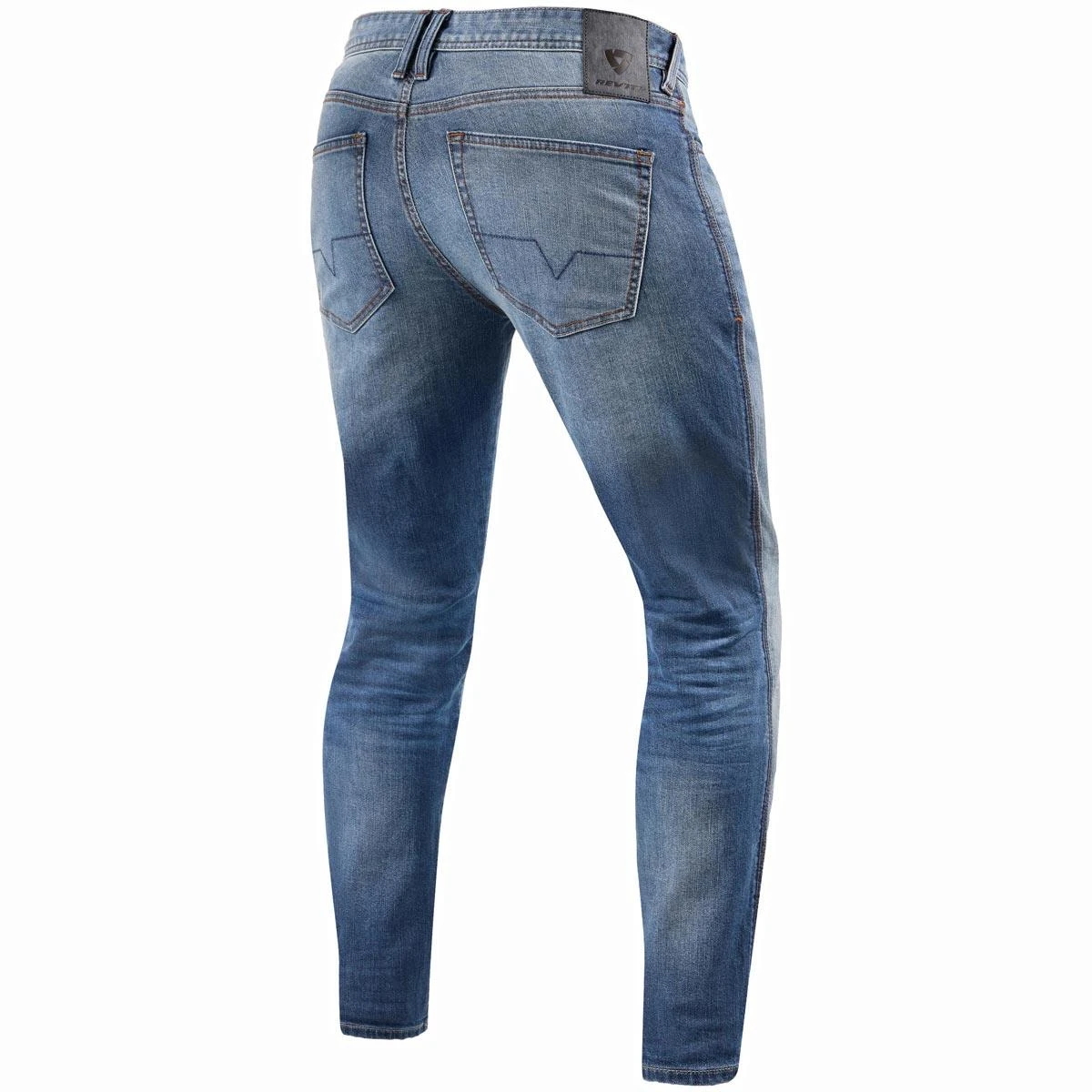 Rev It! Piston 2 Jeans SK 34in Leg - Medium Blue Used 4 Rev It! Piston 2 Jeans SK 34in Leg - Medium Blue Used - Image 2